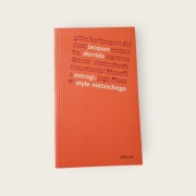 Ostrogi. Style Nietzschego _ Jacques Derrida _ jak nowa