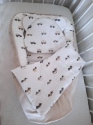 Kokon niemowlęcy z podusią i kołderką 