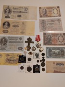 Rosja Carska zestaw monet srebro wykopki