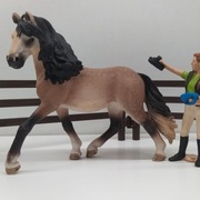Schleich zestaw-pielęgnacja koni andaluzyjskich