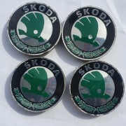 SKODA 4x DEKIELEK DEKIELKI ZAŚLEPKA KOŁA  56 mm