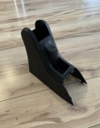 Peugeot 208 – obudowa podłokietnika z ładowarką 2x USB, niebieska