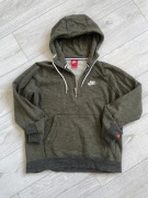 Zielona khaki bluza z kapturem Nike rozmiar M