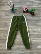 Ortaliony Szelesty Nike dresy zielone track pants vintage style M