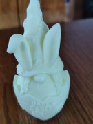 Świeczka z Wosku Sojowego Skrzat Żółty  Wielkanocny 