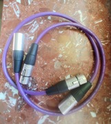 Interkonekt 2x 0.5m XLR Melodika MDC1230 OFC