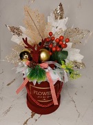 Stroik świąteczny w flowersboxie 