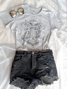 Szary T-shirt Harry Potter | Wizarding World