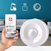 ALPINA Smart Home ZIGBEE czujnik ruchu do użytku wewnątrz 5 m rozpoznawania