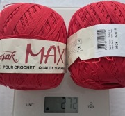 Kordonek Maxi bawełniany 272 g – kolor 0328 | napoczęty | szydełko