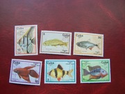 Kuba 1977 MNH Mi. 2202/07