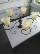 Duży pięcioramienny żyrandol Paris V