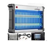 LAMPA OWADOBÓJCZA NA KOMARY MUCHY OWADY DUŻA PUŁAPKA ELEKTRYCZNA UV LEHMANN