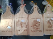 Deska wypalana do krojenia różne wzory