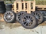 Alufelgi 18 cali 5x112 43ET z oponami 245/45