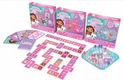 KOCI DOMEK GABI ZESTAW 3 GIER PLANSZOWYCH DOMINO POP-UP KATY JUMBO