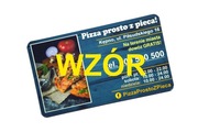 Wizytówki magnetyczne Magnesy reklamowe Pizzeria 5
