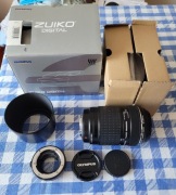 Obiektyw Olympus  Zuiko Digital ED 70-300 mm f/4.0-5.6 + adapter m4/3