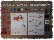 GOKART + Rajdowiec - Klocki GoCard Fischertechnik