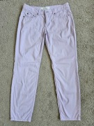 Liliowe letnie spodnie o kroju dżinsów L.O.G.G. by H&M 38/M