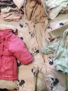 Kombinezon, bluzy, śpiworek 