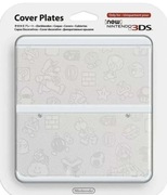 New Nintendo 3DS Mario White No. 012 Cover Plates Obudowa białá NOWA