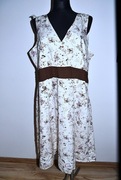 199# Classic  Women letnia sukienka z bawełny 50/52