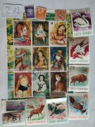 Z12 Zestaw 180 znaczków Polska Świat Mongolia Czerwony krzyż Olimpiada