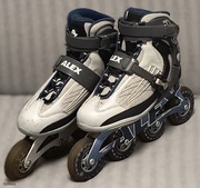 Rolki Alex AX90 rozmiar 40,0 wkładki 23,0 cm Kółka 90 mm ABEC 7