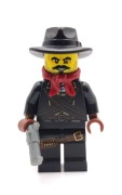 Lego Minifigures col085 - Bandit Rewolwerowiec / Series 6