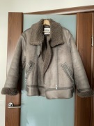 Ramoneska zimowa z kożuszkiem zara 36 nowa