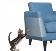 Ochrona mebli przed zadrapaniami od kota przezroczyste (30,5 x 43,2 cm)