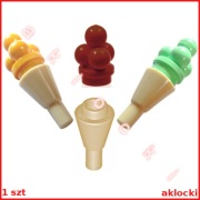 LEGO 11610 + 6254 LODY w wafelku pomarańczowe limonkowe lub czekoladowe