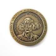 Medal 550 Rocznica Urodzin Mikołaja Kopernika 2023r RRR