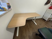Ikea BEKANT Biurko Narożne Lewe