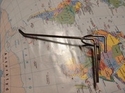 Zawieszki haczyk na kratę dł. 14,7 cm, szer. 4,2cm