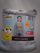 BLUZA DZIEWCZĘCA MINIONKI 5 6 LAT 110 116
