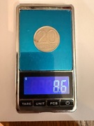 Moneta Polska nominał 20zł rocznik 1986r