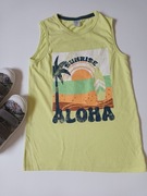 Chłopięca koszulka bezrękawów, na ramiączkach r 134 Pepco