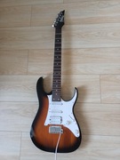 Gitara elektryczna Ibanez + dodatki. Prawie jak nowa - na gwarancji!
