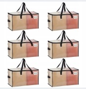 TORBA ORGANIZER DO PRZECHOWYWANIA NA UBRANIA POŚCIEL  8 X 76L PRZEPROWADZKA