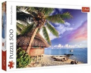 Puzzle 500 Wyspa Bora bora Trefl