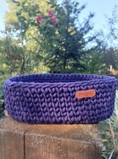 Koszyk w kolorze lawendowym 