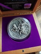 MONETA WIEDŹMIN, CZAS POGARDY, Ag 999, 2 oz, N: 1995