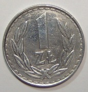 Moneta 1 zł 1987 r.