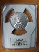 50 zł SSA Ludwik Węgierski grading MS70 MAX