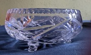 Kryształowa misa na nóżkach 
