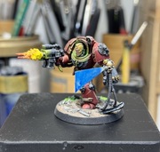 Blood Angels Terminator pomalowany