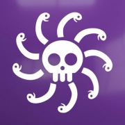 One Piece Naklejka Boa Hancock Kuja Pirates - Biała