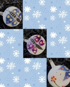 Bombki ręcznie malowane z PRLu